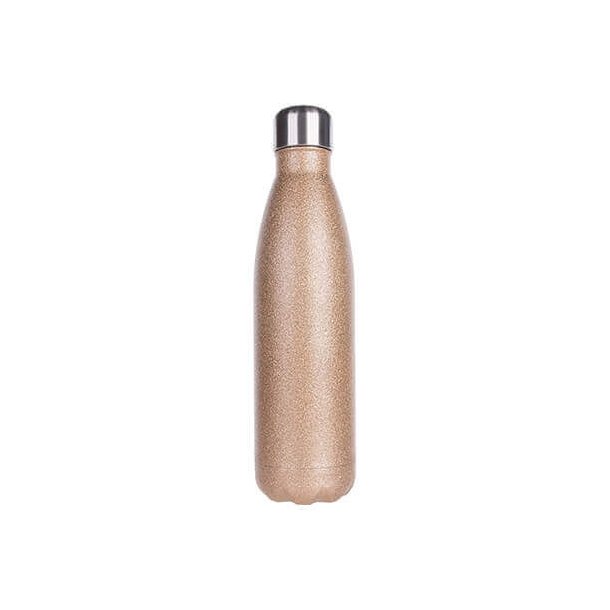 Drikkeflaske -  Guld glitter