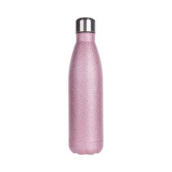 Drikkeflaske - Pink glitter