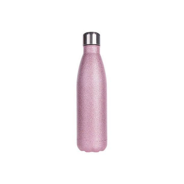 Drikkeflaske - Pink glitter