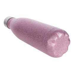 Drikkeflaske - Pink glitter
