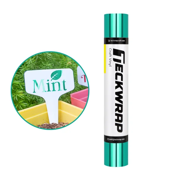 Teckwrap Bubble Free Mirror Chrome Vinyl - Emerald Green