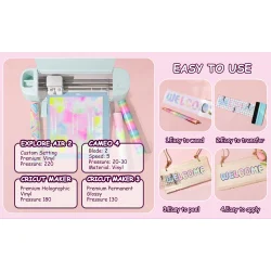 Teckwrap Candy Color Craft Vinyl - Lollipop