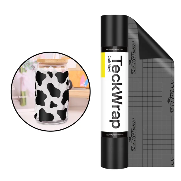 Teckwrap Craft Vinyl (001 Economical Series) - Matte Black