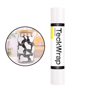 Teckwrap Craft Vinyl (001 Economical Series) - Matte White