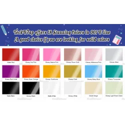 Teckwrap Craft Vinyl (001 Economical Series) - Matte White