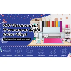 Teckwrap Craft Vinyl (001 Economical Series) - Matte White