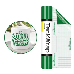 Teckwrap Glossy Craft Vinyl (001G Series) - Grass Green