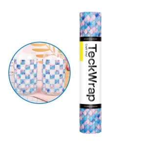 Teckwrap Glitter Brush Adhesive Vinyl - Dreamy Mermaid