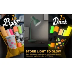 Teckwrap Glow In the Dark Vinyl - Purple 