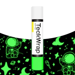 Teckwrap Glow In the Dark Vinyl - White