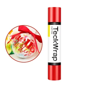 Teckwrap Satin Metallic Vinyl - Glossy Metallic Red
