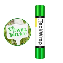Teckwrap Satin Metallic Vinyl - Grass Green