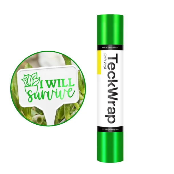Teckwrap Satin Metallic Vinyl - Grass Green