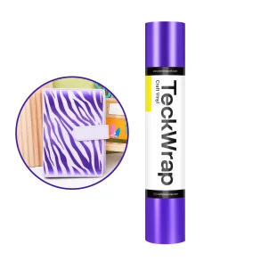 Teckwrap Satin Metallic Vinyl - Violet Purple