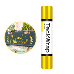 Teckwrap Satin Metallic Vinyl - Gold Passion