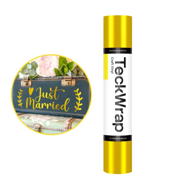 Teckwrap Satin Metallic Vinyl - Gold Passion