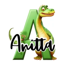 Drikkeflaske med navn - Dino