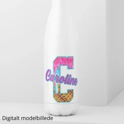 Drikkeflaske med navn - Ice Cream Drip