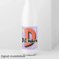 Drikkeflaske med navn - Playful