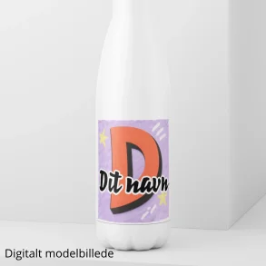 Drikkeflaske med navn - Playful