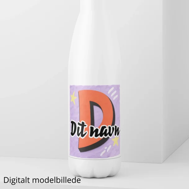 Drikkeflaske med navn - Playful