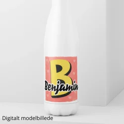 Drikkeflaske med navn - Playful