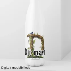 Drikkeflaske med navn - Wild Garden