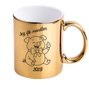 Jeg fik mandlen krus - guld