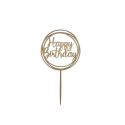 Caketopper - Birthday