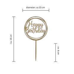 Caketopper - Birthday