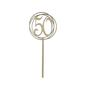 Caketopper - Tal i cirkler