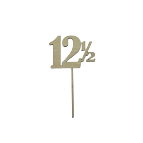 Caketopper - tal (lille)