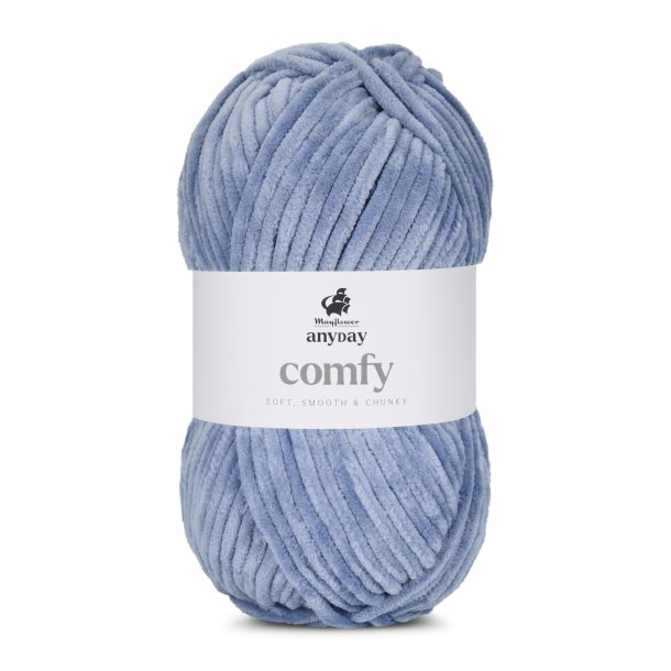 Anyday Comfy - St�vet bl� (010)
