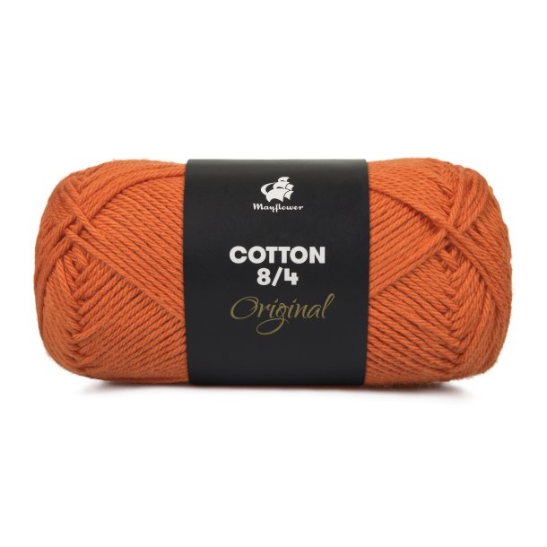 Cotten 8/4 - M�rk orange (1494)