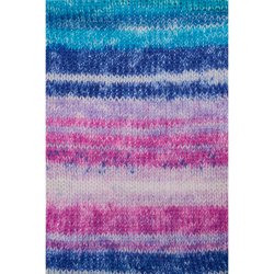 Anyday Step by Step 2 - Pink/Navy/tyrkis (004)