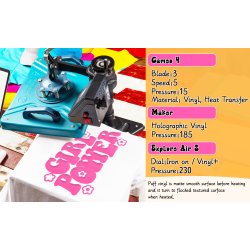 Glow In the Dark Puff Heat Transfer Vinyl - Blue