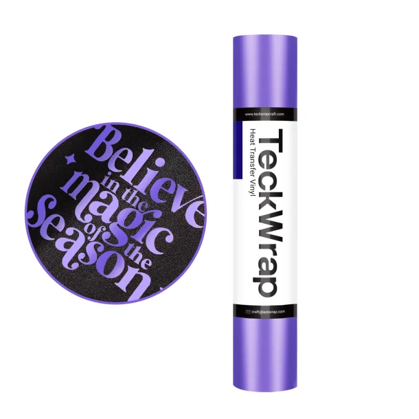 Teckwrap Metallic Pealescent Heat Transfer Vinyl - Iris Purple