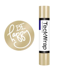 Teckwrap PU Heat Transfer Vinyl - Champagne Gold
