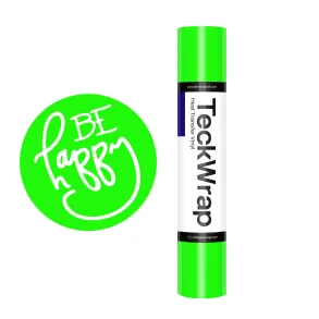 Teckwrap PU Heat Transfer Vinyl - Neon Green
