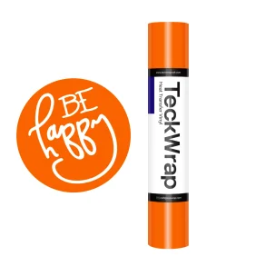 Teckwrap PU Heat Transfer Vinyl - Orange