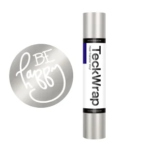 Teckwrap PU Heat Transfer Vinyl - Silver