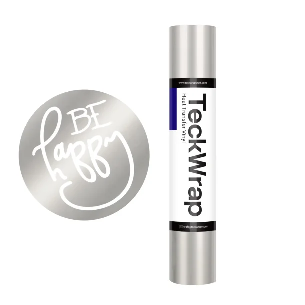 Teckwrap PU Heat Transfer Vinyl - Silver
