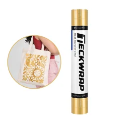Teckwrap PU Heat Transfer Vinyl - Gold