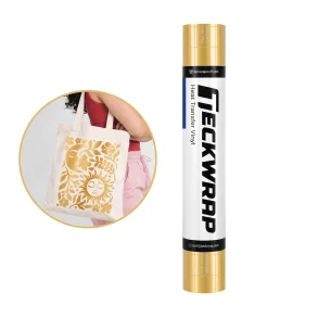 Teckwrap PU Heat Transfer Vinyl - Gold