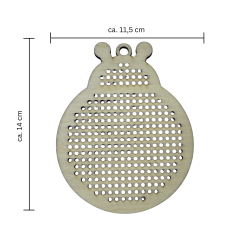 For�r - korsstingsfiurer i tr� (str. M)