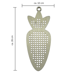 Gulerod - korsstingsfigur i tr� (str. L)