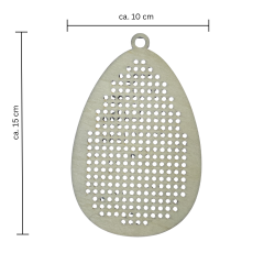 P�ske - korsstingsfigurer i tr� (str. M)