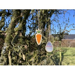 P�ske - korsstingsfigurer i tr� (str. XS)