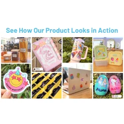Teckwrap Inkjet Printable Sticker Paper - Beginner Pack (30 ark)