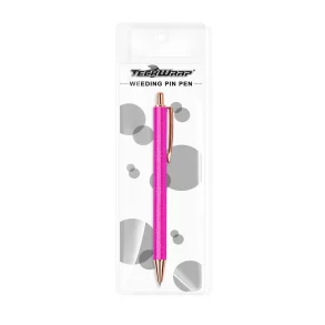 Teckwrap Weeding Pin Pen - Rose Red